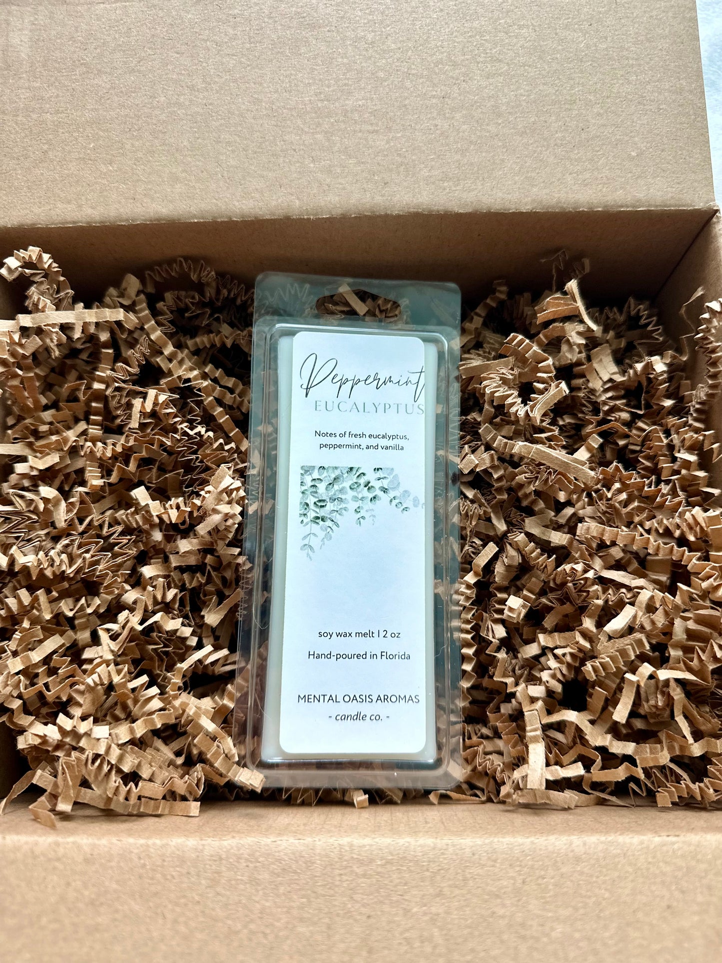 Peppermint Eucalyptus Soy Wax Melt