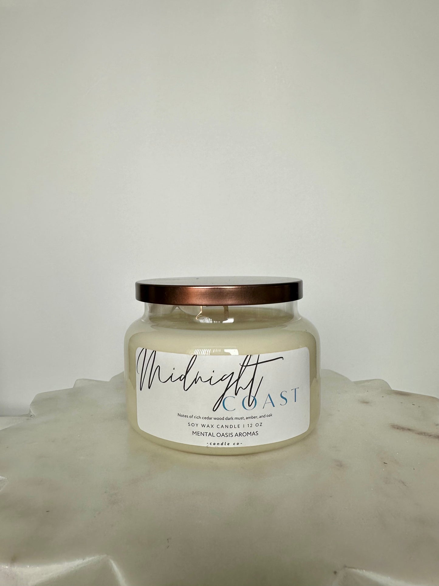 Midnight Coast Soy Wax Candle