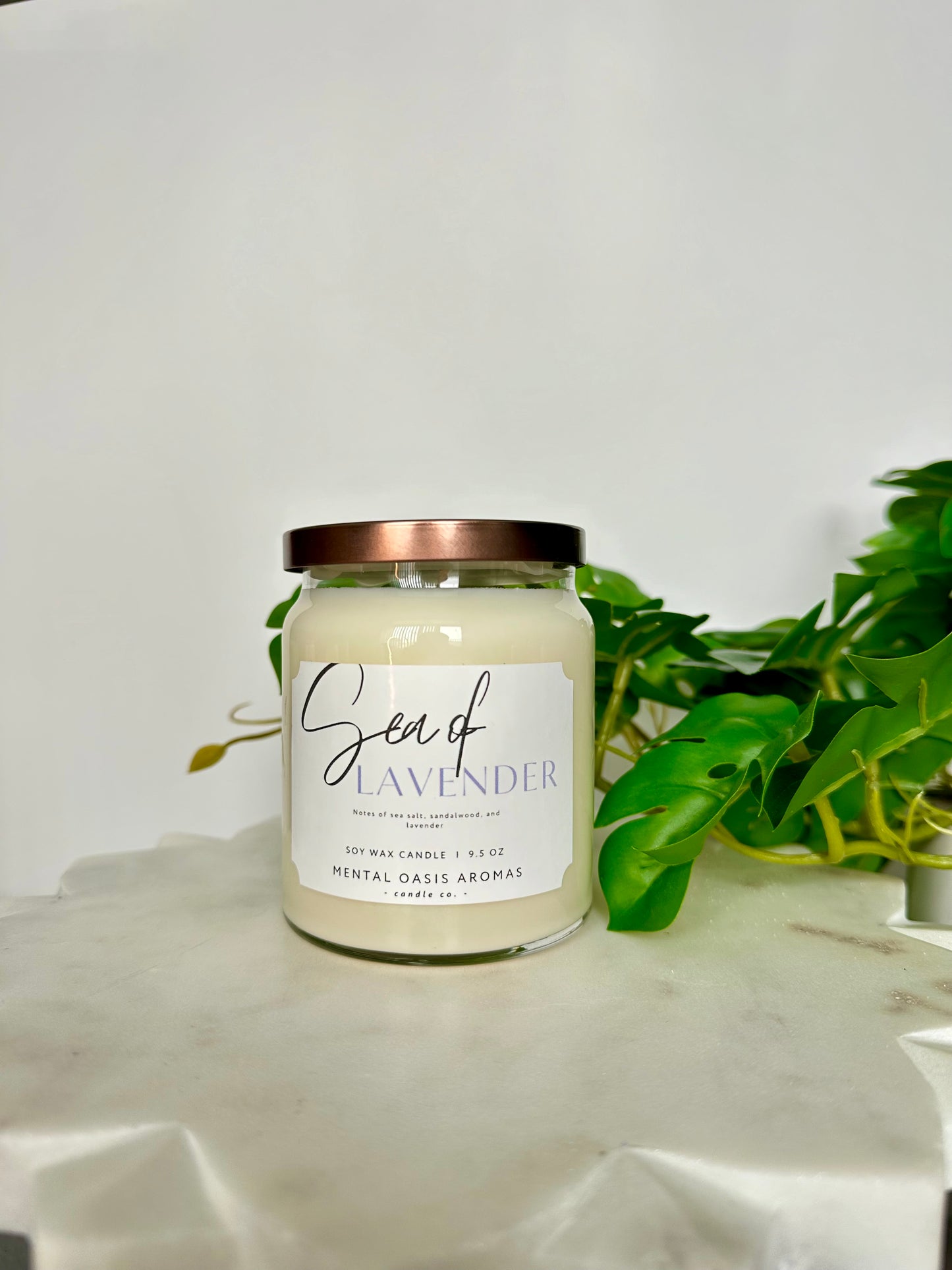 Sea of Lavender Soy Wax Candle