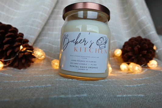 Baker's Kitchen Soy Wax Candle