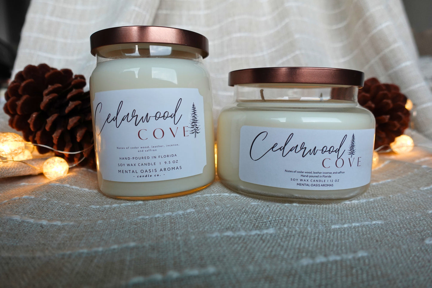 Cedarwood Cove Soy Wax Candle