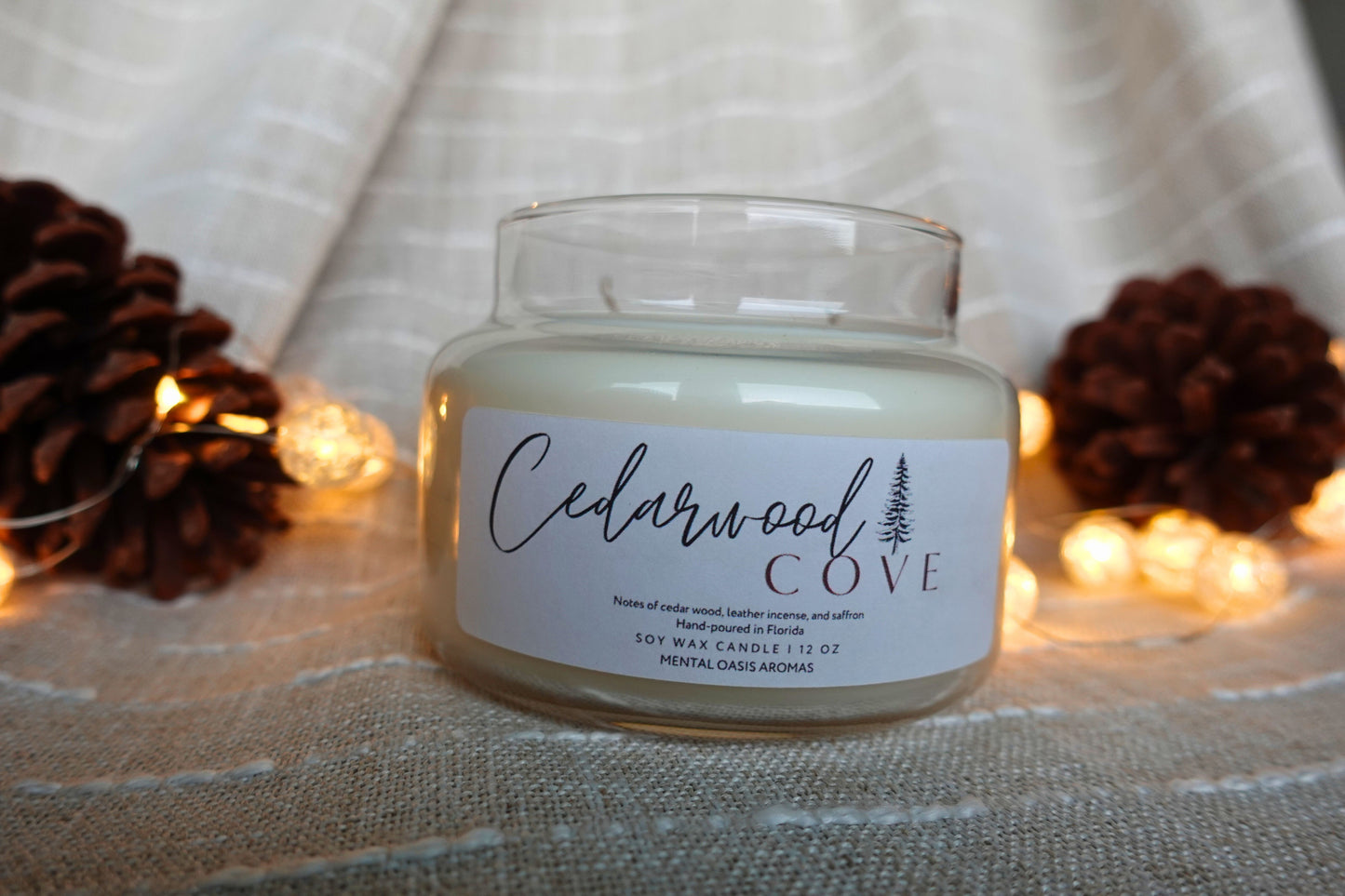 Cedarwood Cove Soy Wax Candle