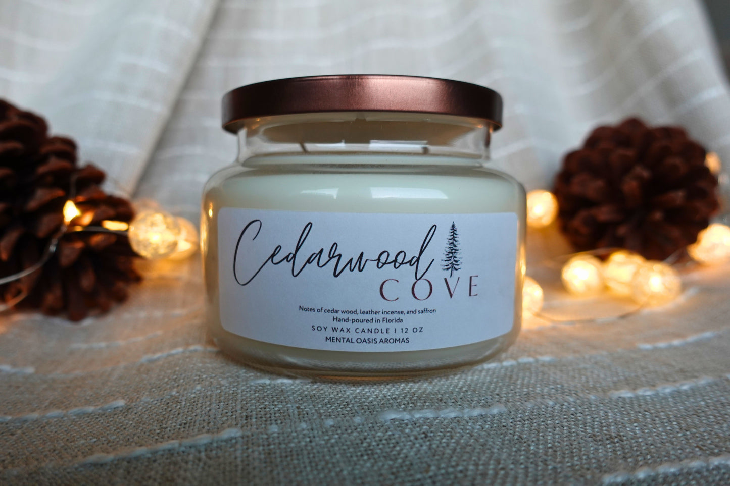 Cedarwood Cove Soy Wax Candle