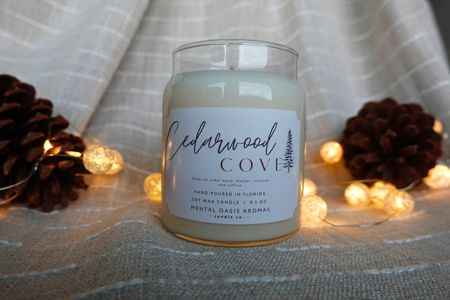 Cedarwood Cove Soy Wax Candle