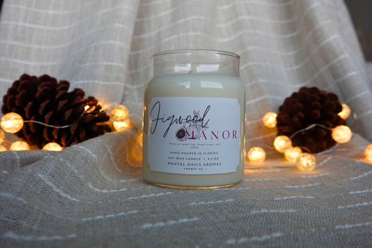 Figwood Manor Soy Wax Candle