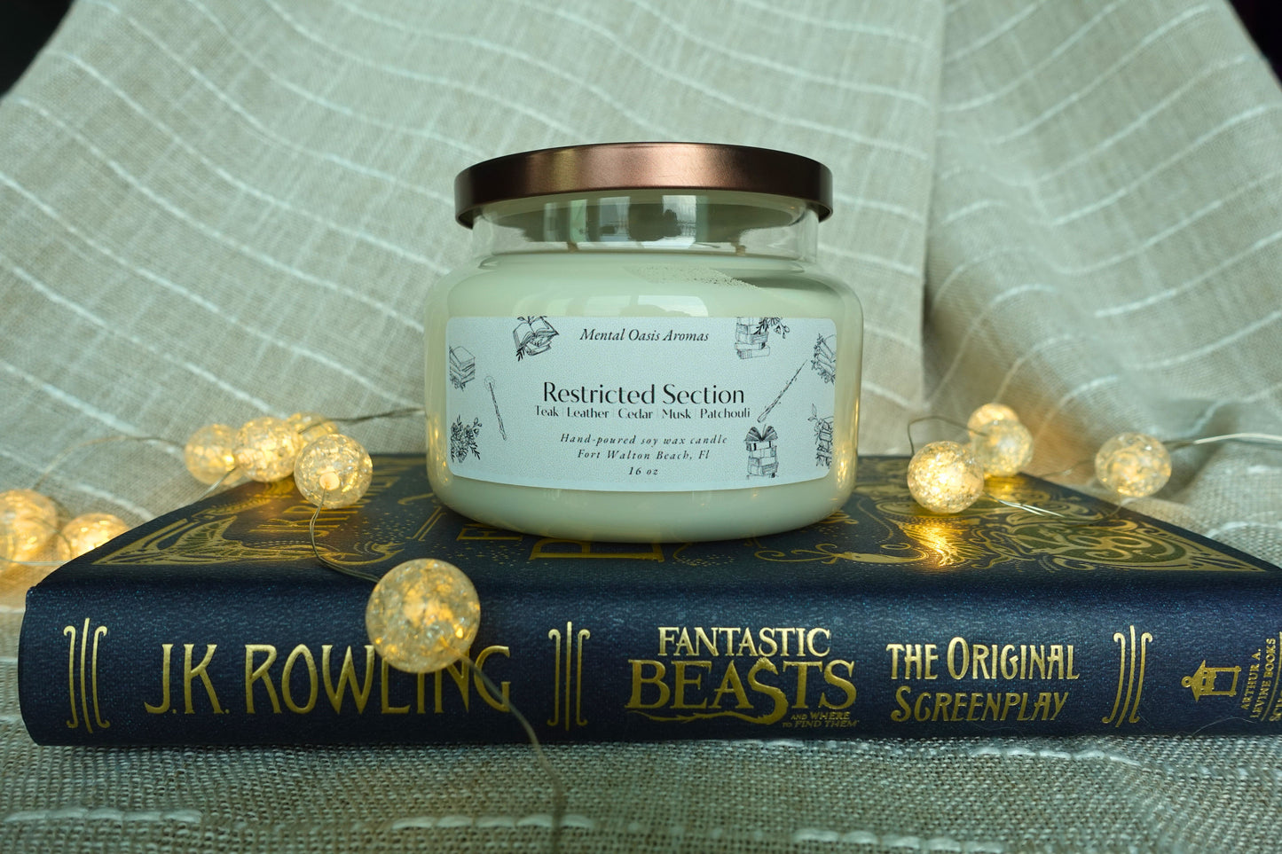 Restricted Section Soy Wax Candle