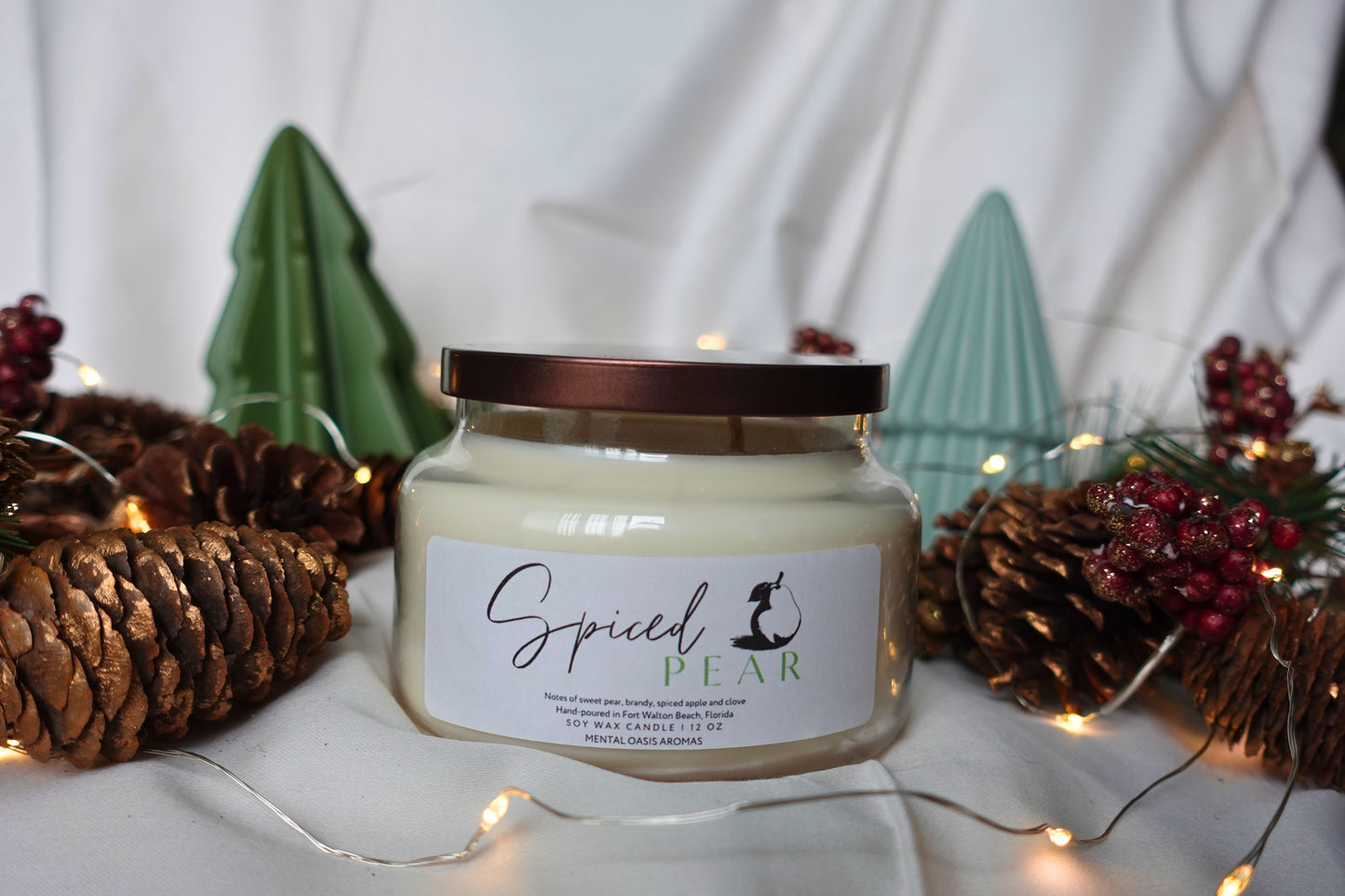 Spiced Pear Soy Wax Candle