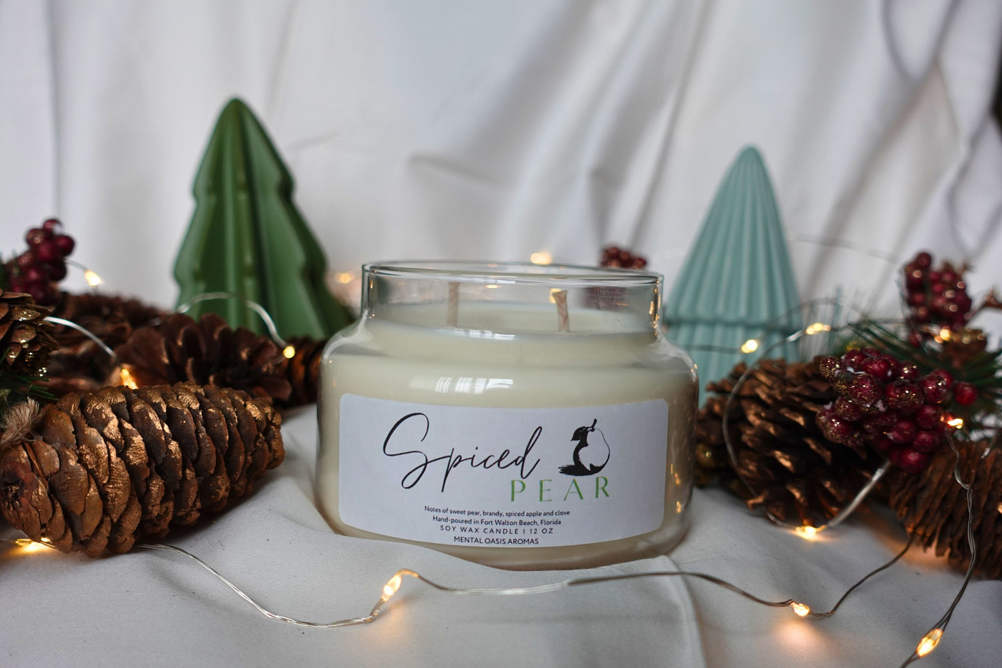 Spiced Pear Soy Wax Candle