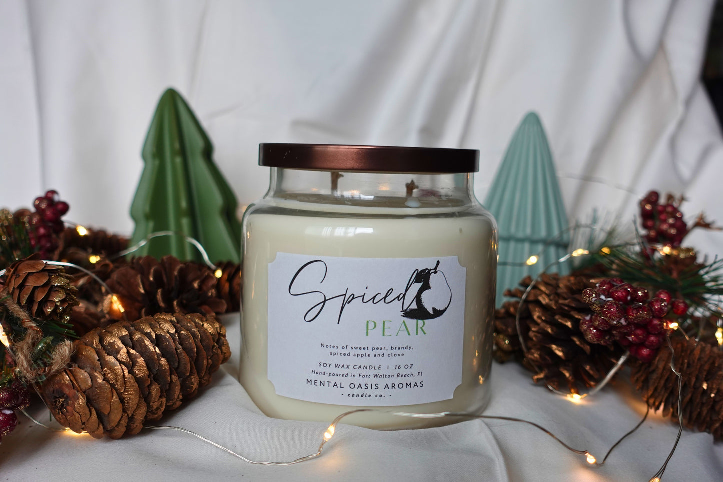 Spiced Pear Soy Wax Candle