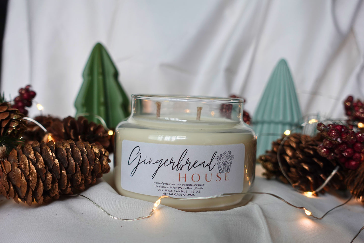 Gingerbread House Soy Wax Candle