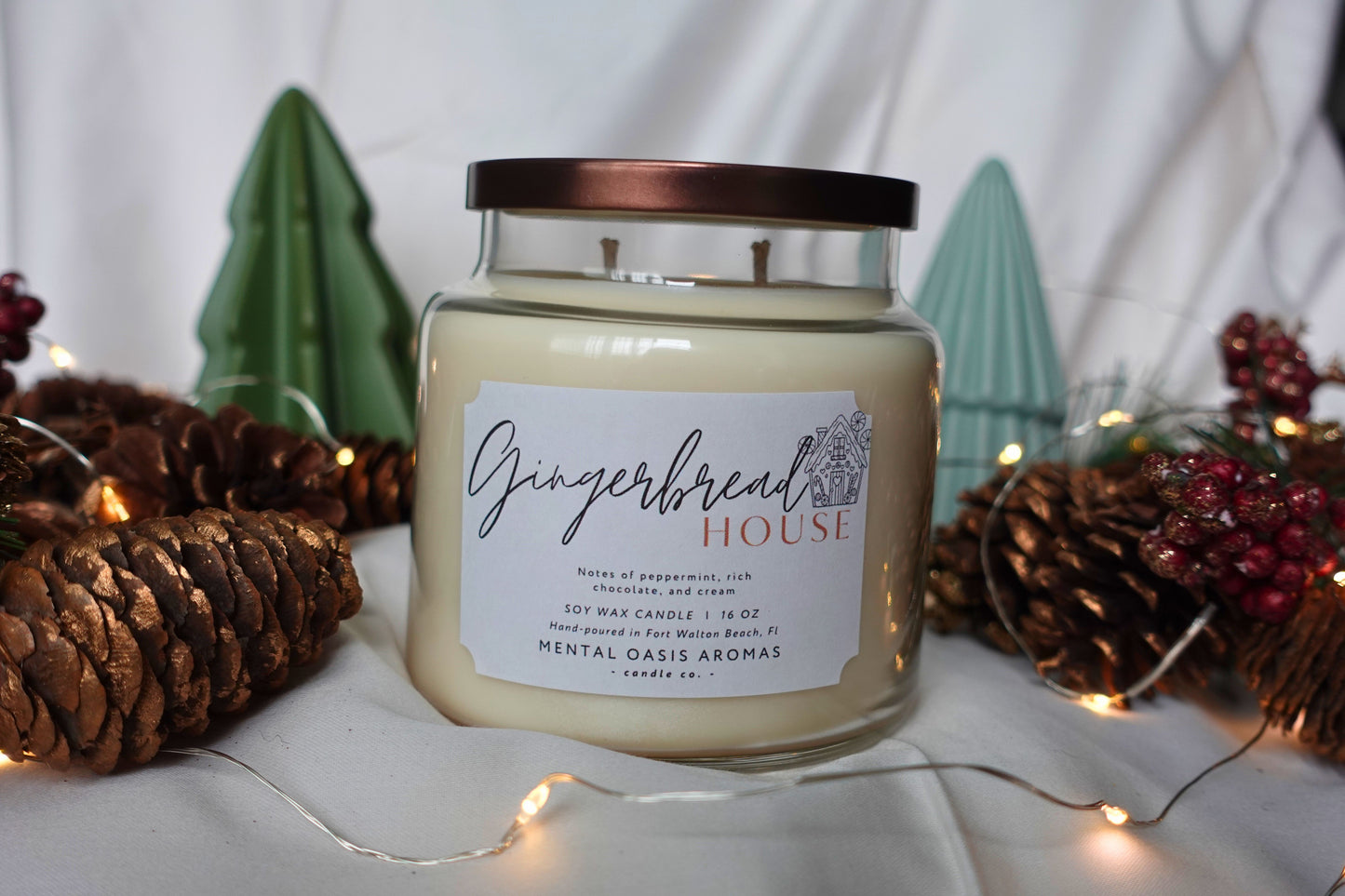 Gingerbread House Soy Wax Candle